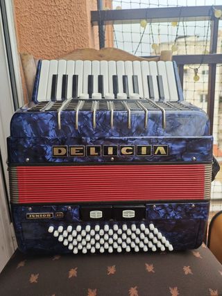 Acordeon Delicia 72 bajos, Junior IIIX