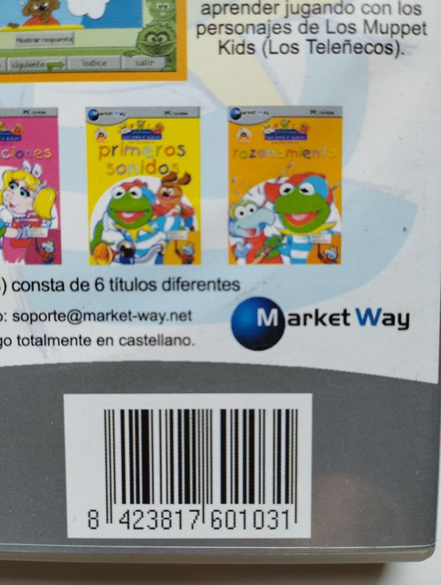 Juega y aprende PC CD-ROM Muppet Kids