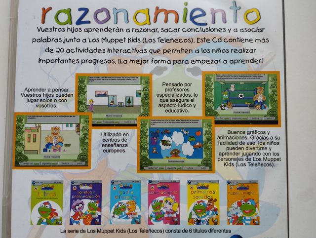 Juega y aprende PC CD-ROM Muppet Kids