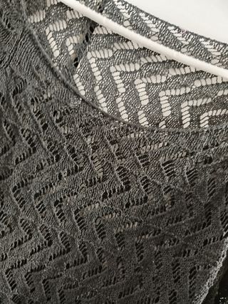 Camiseta calada mujer