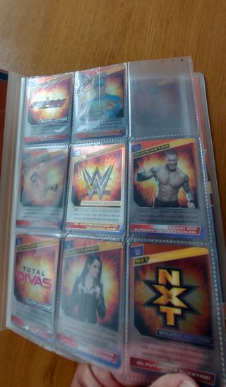 Album Cromos WWE 2015.