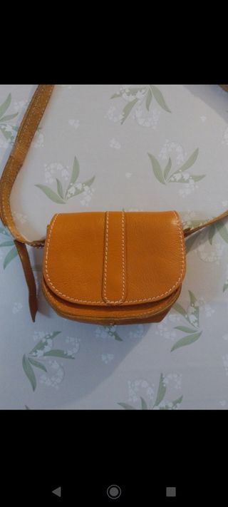Bolso de CUERO auténtico - PAUL MARIUS - SIN USAR