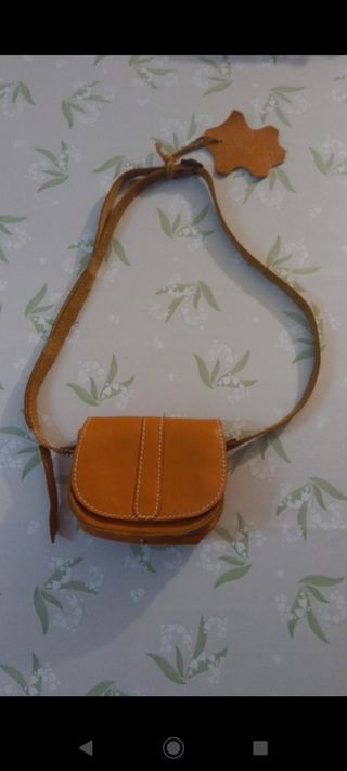Bolso de CUERO auténtico - PAUL MARIUS - SIN USAR