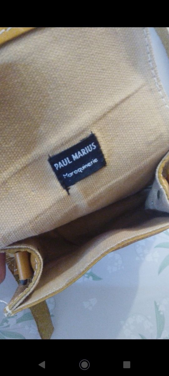 Borsa in vera pelle - PAUL MARIUS - MAI USATA