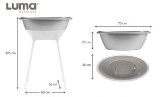Bañera bebe LUMA