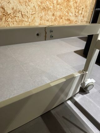 Mini cuna colecho escritorio Allegra blanca