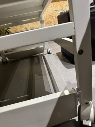 Mini cuna colecho escritorio Allegra blanca