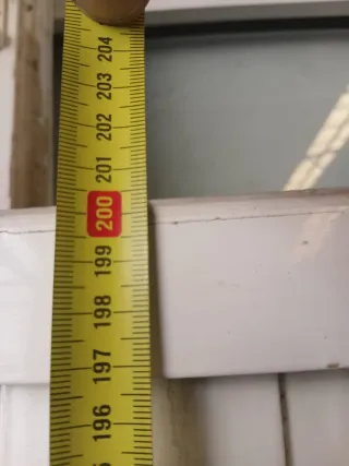 Puertas corredizas aluminio blanco