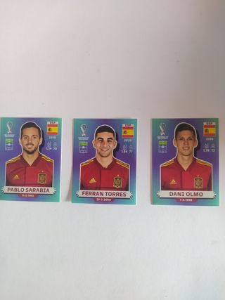 Cromos España mundial Qatar