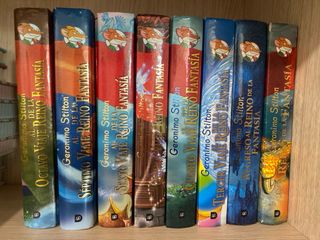 Libros 1 al 8 Reino de la fantasía Stilton.