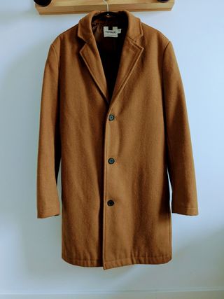 Abrigo Camel Lana Topman