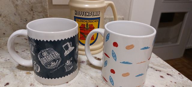 4 Jarras tazas ceramica