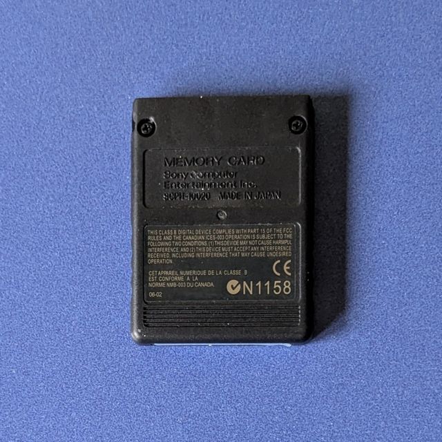 Scheda di memoria 128MB PS2