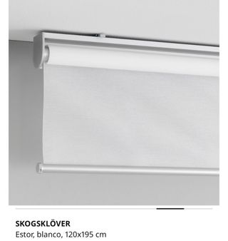 Estore blanco translucido Ikea