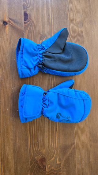 Guantes manoplas esquí niños