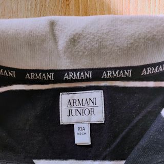Polo manica lunga Armani 10 anni