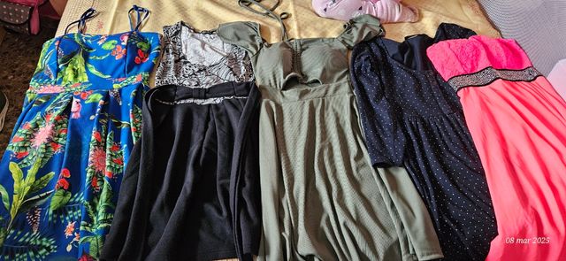 Lote 5 vestidos 6 euros