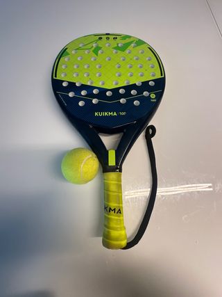 Pala de pádel amarilla