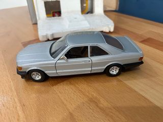 Mercedes 500 SEC Burago vintage 1:24