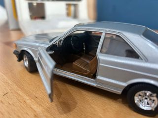 Mercedes 500 SEC Burago vintage 1:24