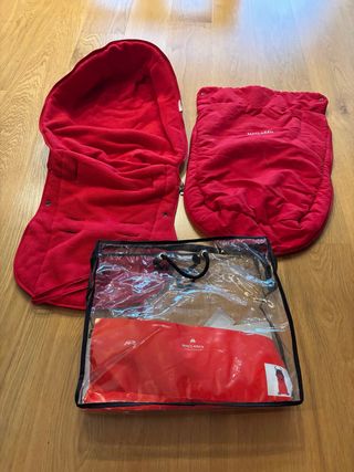 SACO ROJO MACLAREN para carrito de paseo 