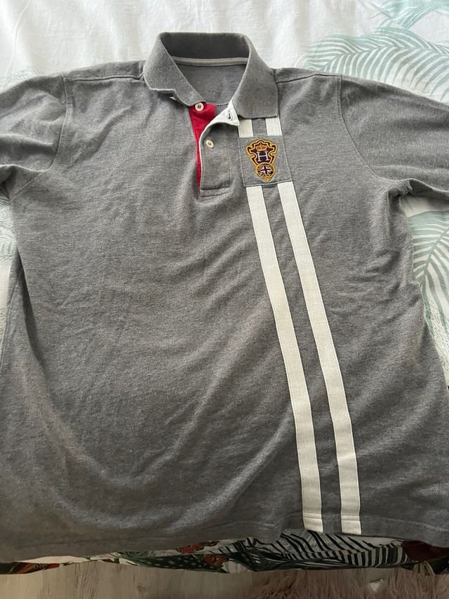 Polo manga targa con codera