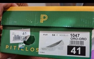 Zapatos Pitillos de tacon 41 