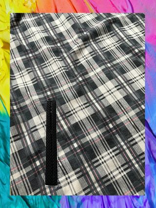 Vestido Cuadros Diseño Italiano