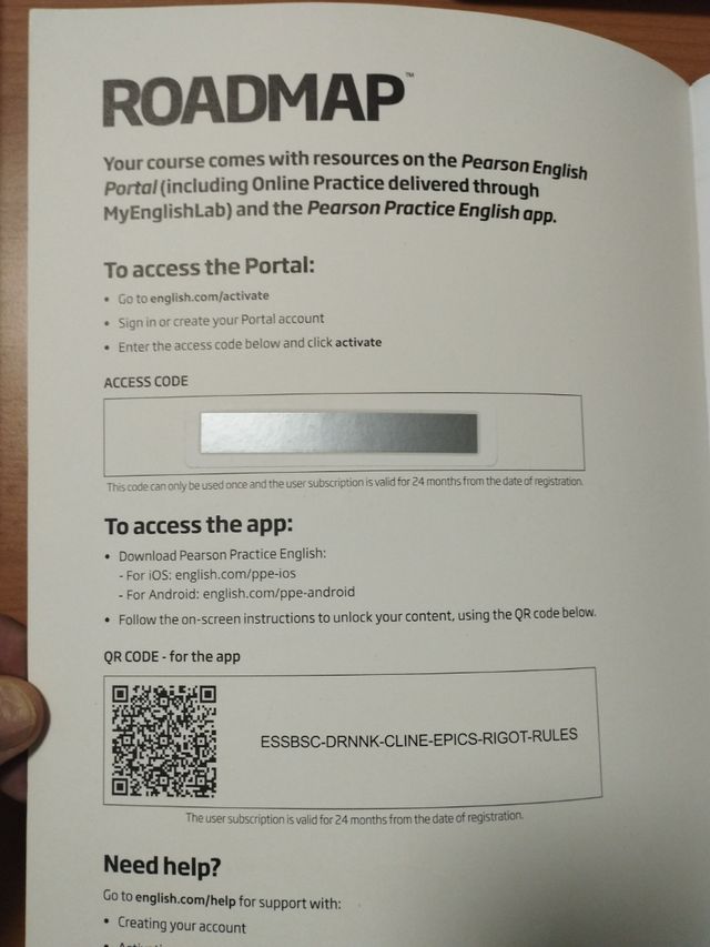 Roadmap B1+ Students Book with Online Practice, Digital Resources & App Pack