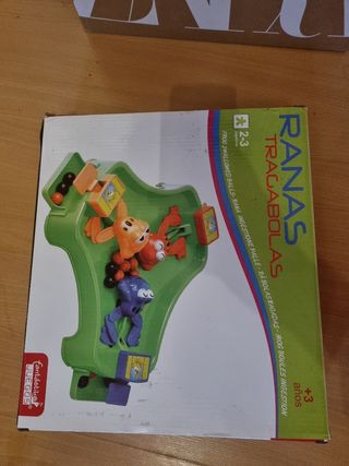 Ranas tragabolas juego de mesa niños