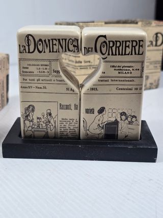 Sale e pepe ceramica pubblicitaria
