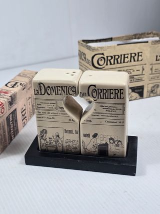Sale e pepe ceramica pubblicitaria
