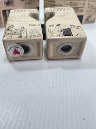 Sale e pepe ceramica pubblicitaria