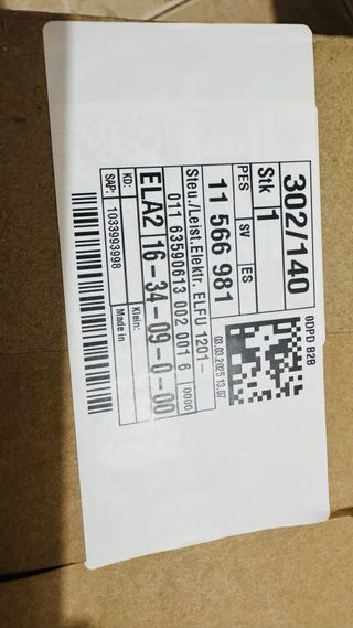 Lavadora Miele WCI660 modulo de potencia