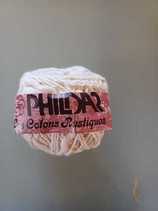 10 gomitoli di cotone rustico Phildar