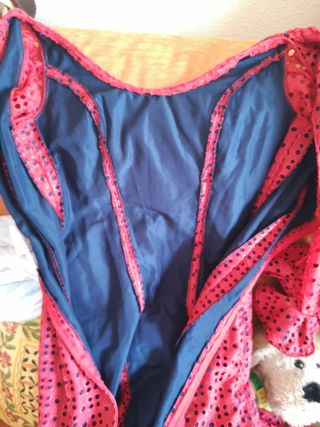 Traje de flamenca rojo XS