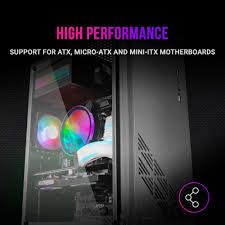 Caja PC Gaming ATX Semitorre