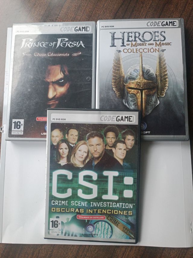 3 juegos PC 💻 Code Game