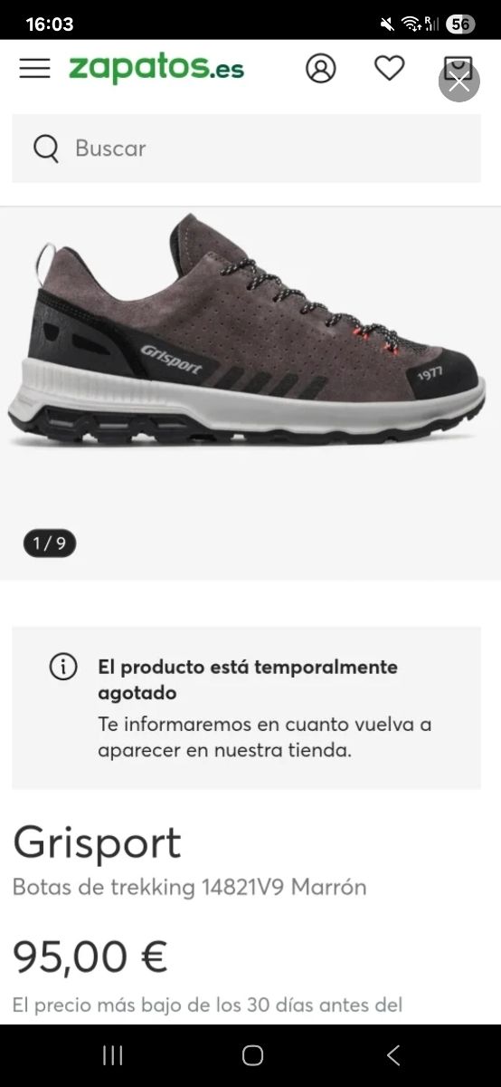 Zapatillas grisport