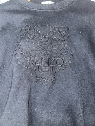 sudadera kenzo negra
