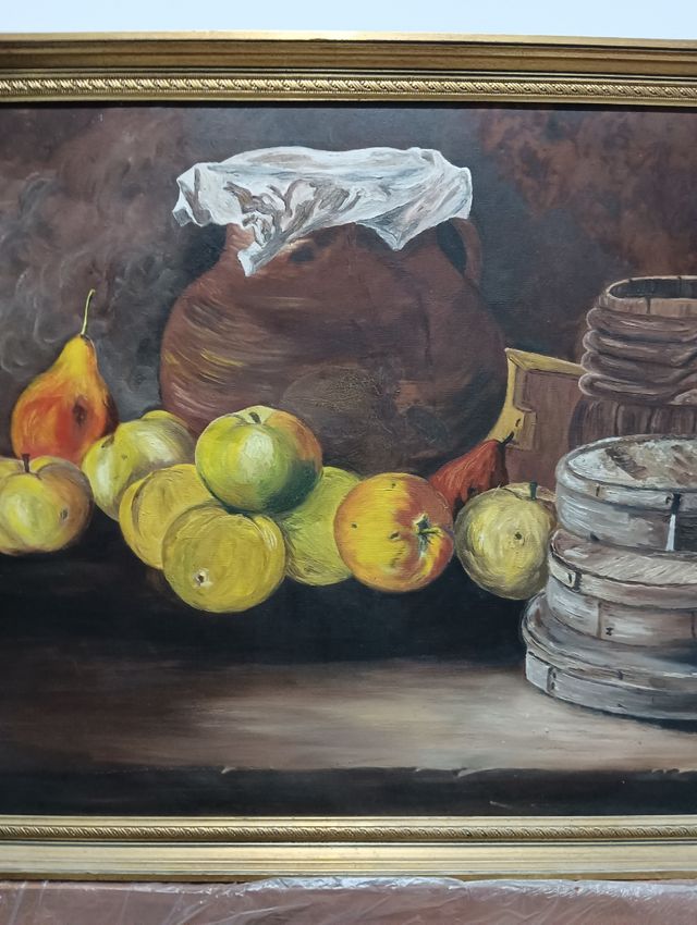 Pintura em aquarela antiga.