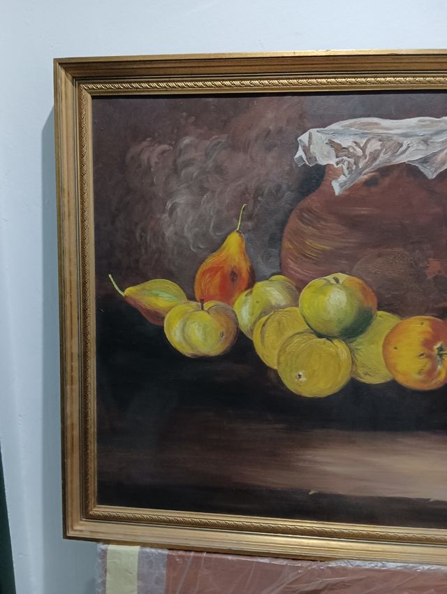 Pintura em aquarela antiga.