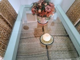 Conjunto Mesa Forja y Sillas Comedor