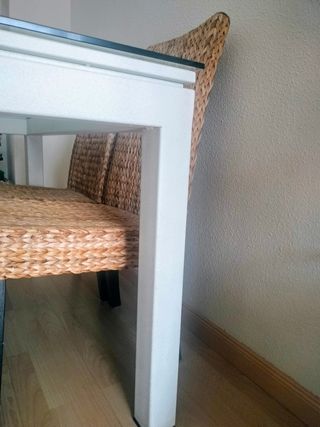 Conjunto Mesa Forja y Sillas Comedor