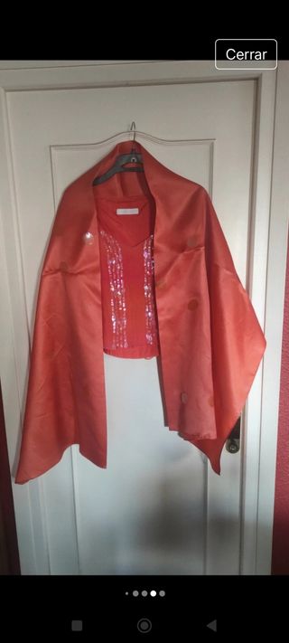 Traje de fiesta de Purificación García