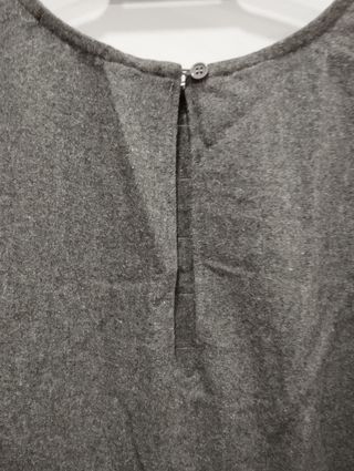 Vestido gris de invierno