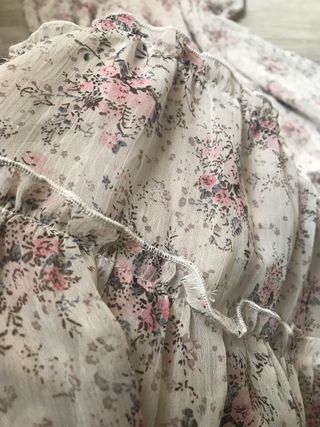 Abito estivo senza spalline taglia M