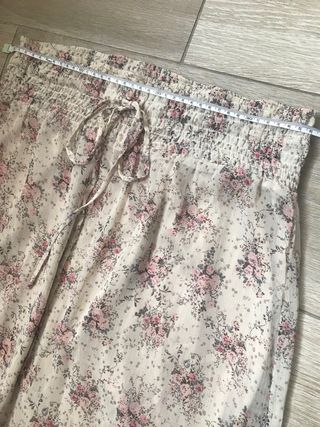 Abito estivo senza spalline taglia M