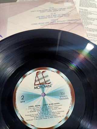 lote 2 lp vinilo LIONEL RICHIE