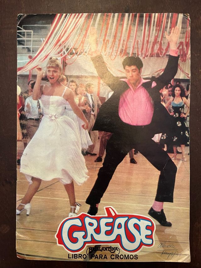 Álbum completo cromos Grease .